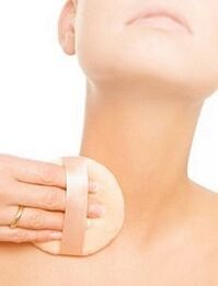 Rejuvenate neck skin