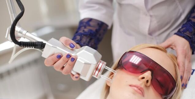 The principle of a kind of rejuvenation with a laser